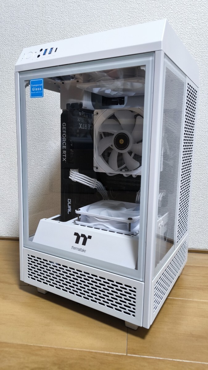 美品 Ryzen7 5800X / メモリ16GB /NVMe M.2 1TB+2.5インチ SSD 約1TB / RTX 5060Ti / Windows11 Home / ゲーミングPC / 自作 / フルHD高FPS