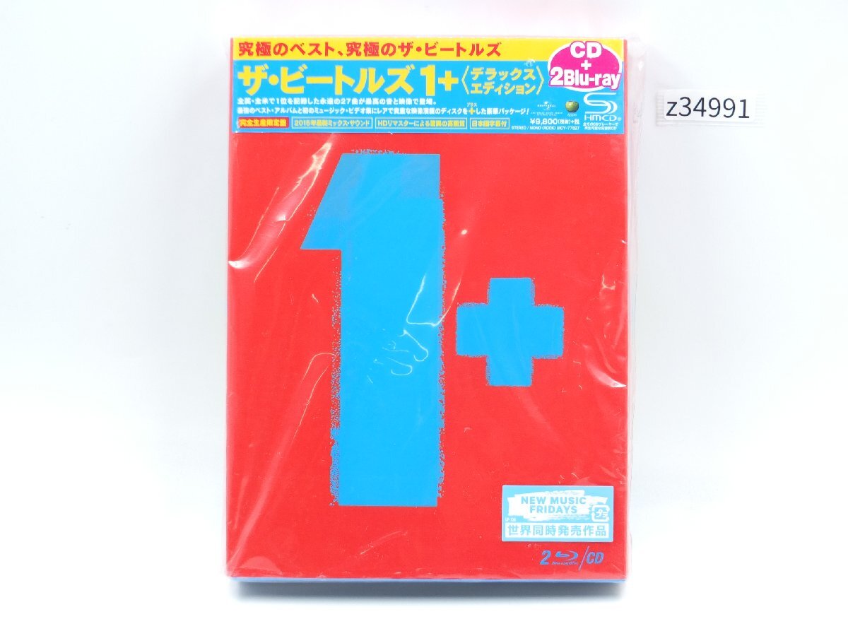 【z34991】良品 The Beatles 1+ ザ・ビートルズ 1+ デラックスエディション CD+2Blu-ray 完全生産限定盤