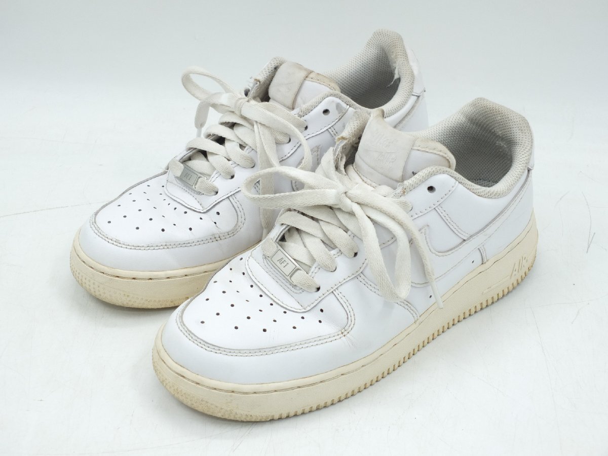 【z35258】NIKE ナイキ AIR FORCE1 エアフォース1 スニーカー DD8959-100 US 8 25cm 格安スタート