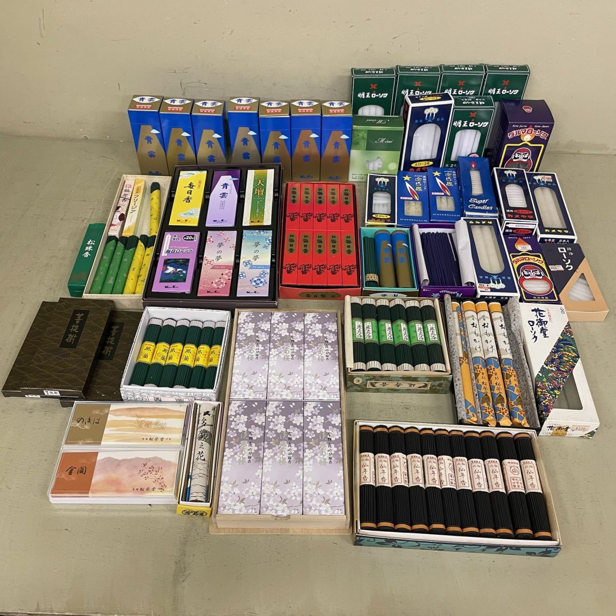 D1128 線香 ろうそく まとめ