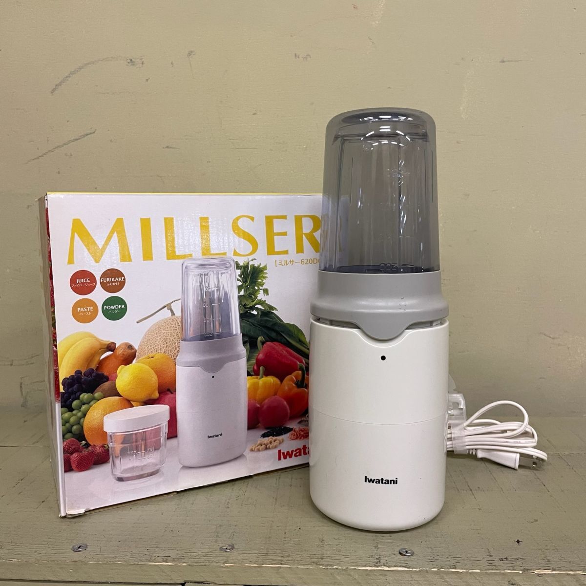 D1111【動作品】Iwatani イワタニ MILLSER ミルサー IFM-620DG