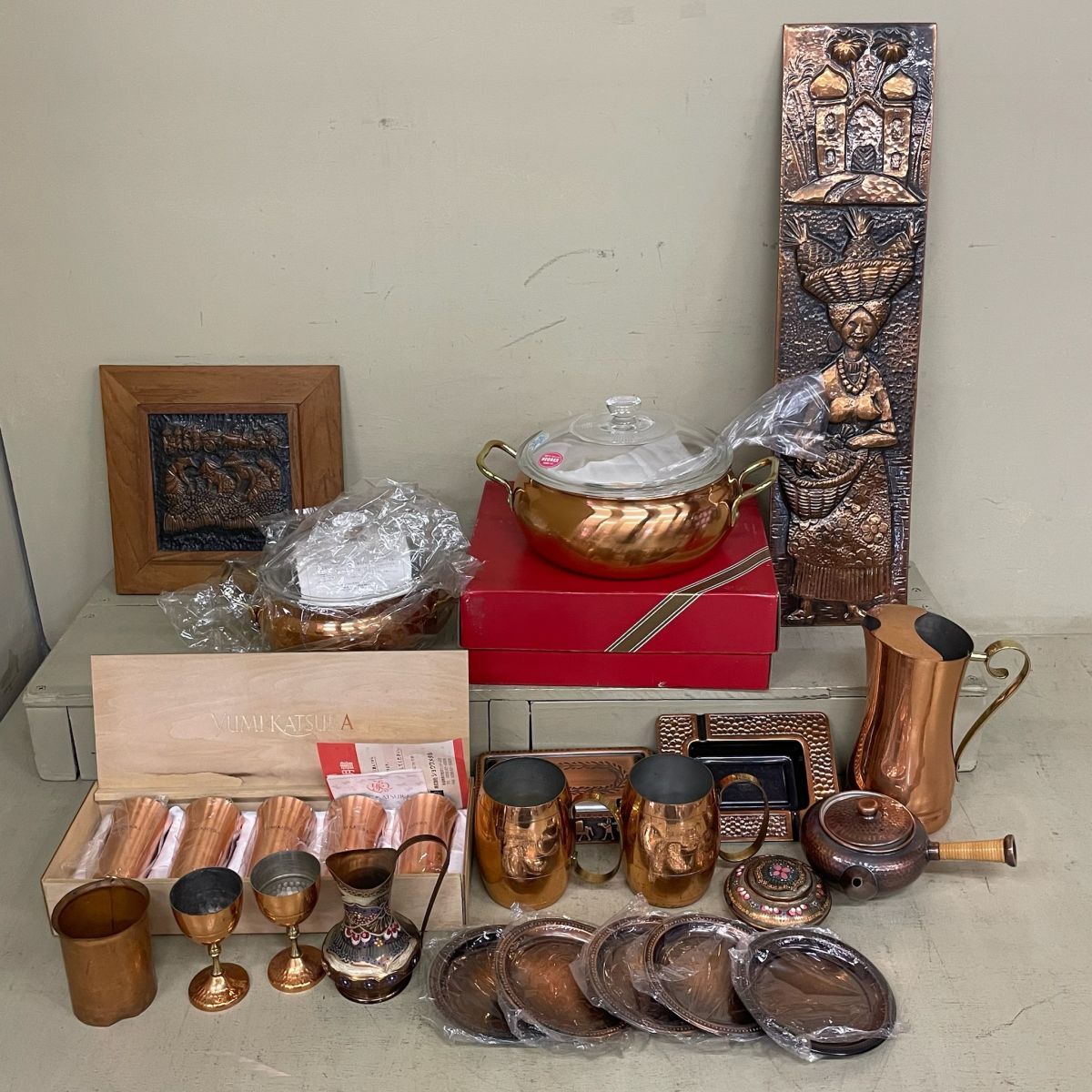 D1072 銅製品 まとめ 純銅1439g