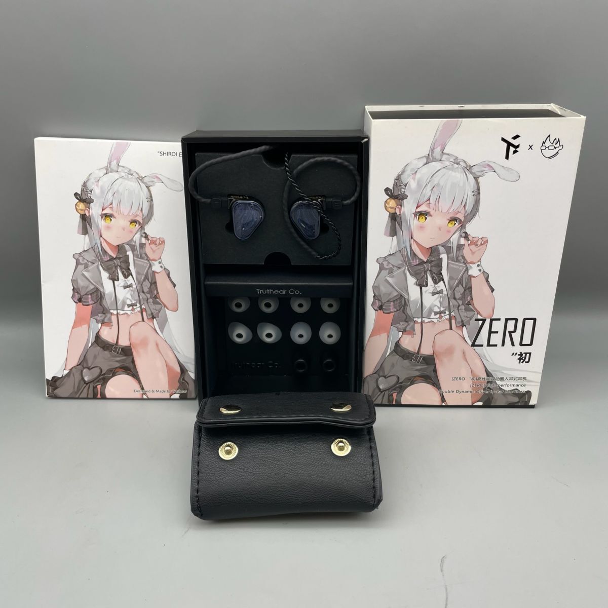 D1069【コンパクト送料込み】【動作品】 Truthear Crinacle Zero 初 デュアルダイナミック イヤホン