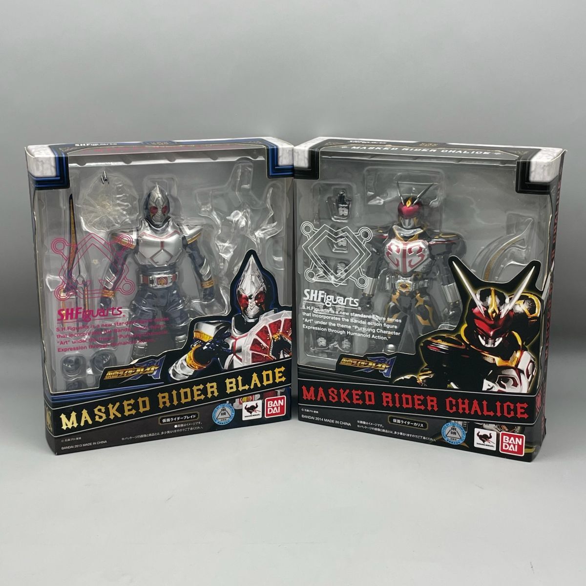 D1024【未開封】 バンダイ S.H.Figuarts 仮面ライダー ブレイド 仮面ライダー カリス 2点