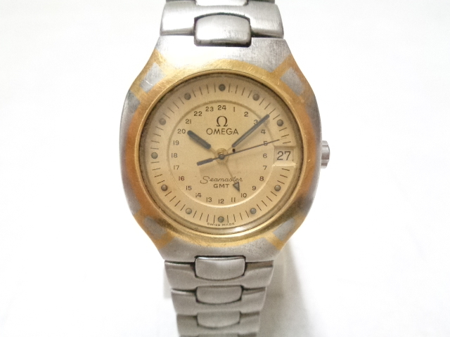 OMEGA オメガ シーマスター ポラリス GMT メンズ腕時計 クォーツ