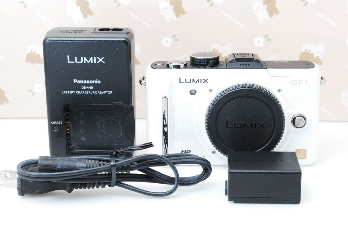 1円〜訳ありジャンク★パナソニック DMC-GF1★高性能ミラーレス一眼レフカメラ
