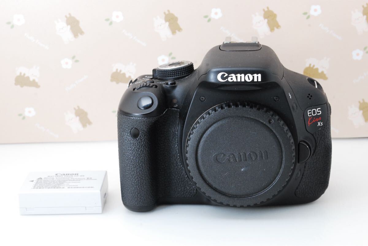 1円〜★Canon Kiss X5 ボディ★自撮り★高性能デジタル一眼レフカメラ