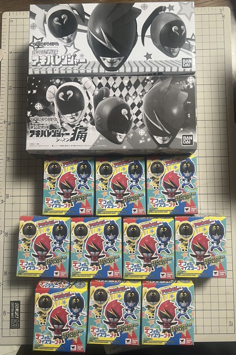 非公式戦隊アキバレンジャー　マスコレ　マスコレ痛　デフォルマイスタープチ10個　セット