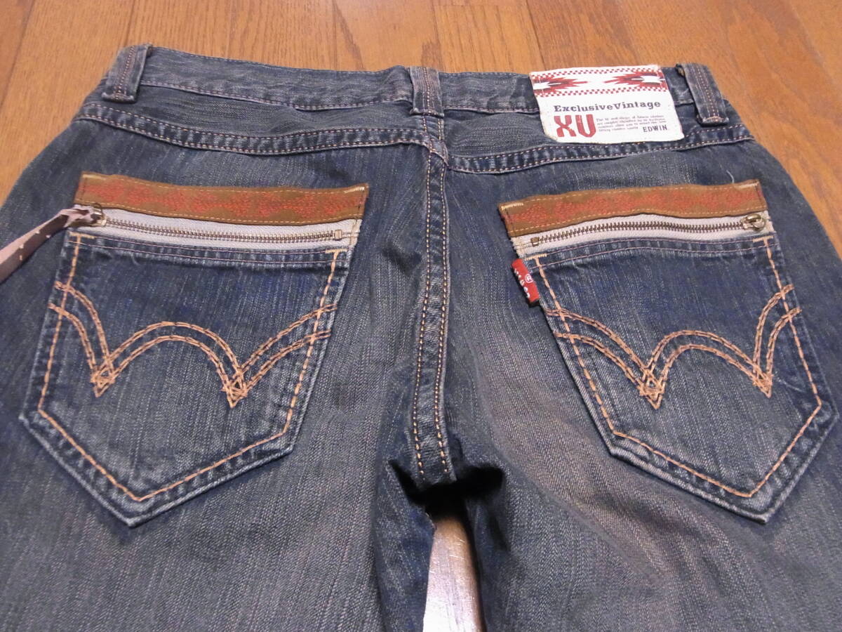 263-188/EDWIN/エドウィン/434XVS/デニムパンツ/ジーンズ/W32/裾上げ済み