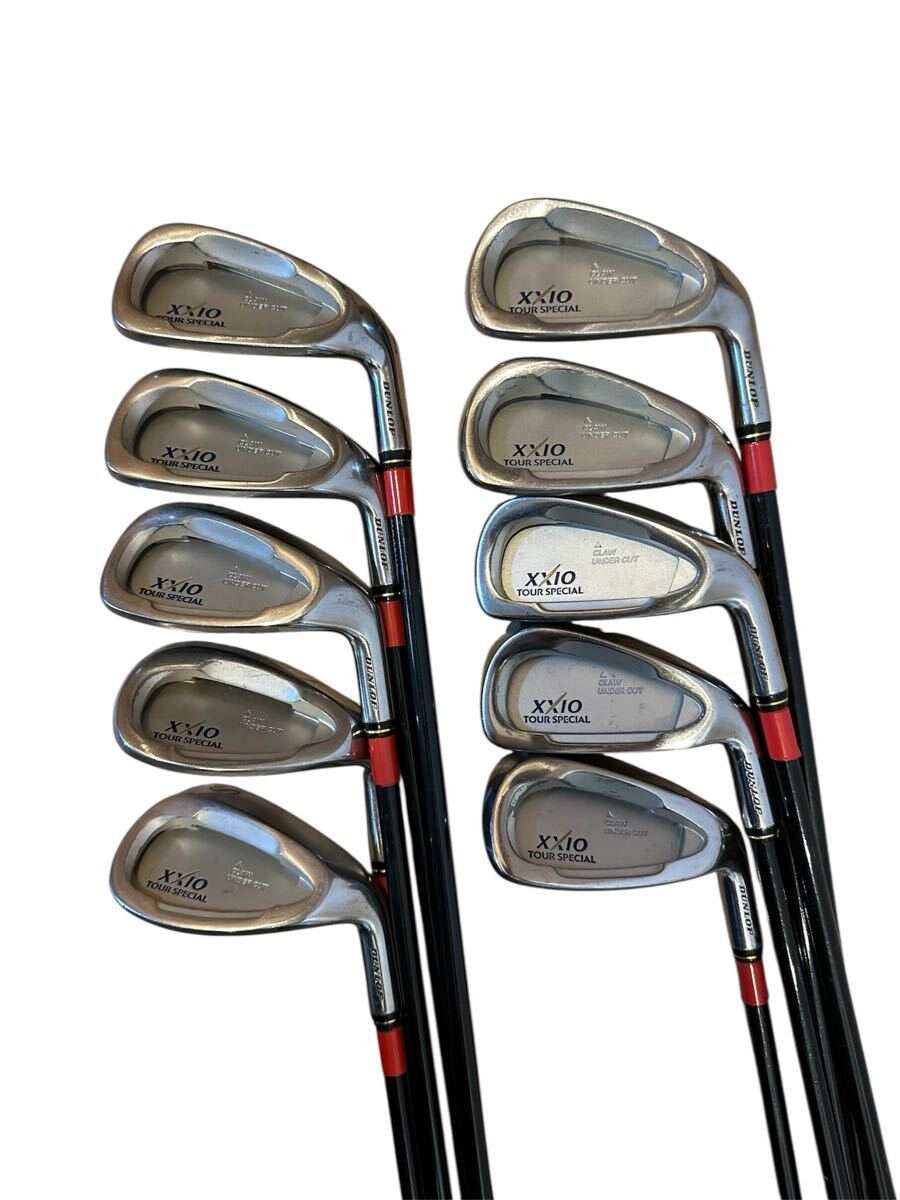 【06】ダンロップ XXIO ツアースペシャル３〜S　アイアンセット　ドライバー　フレックスS