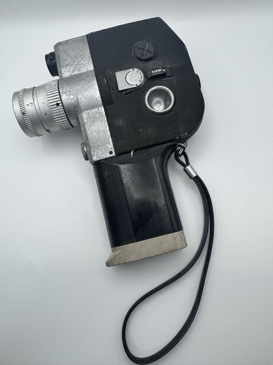 《01》FUJICA Single-8 P300 FUJINON ZOOM 10.5-27.5mm F1.8 富士フイルム シングル8カメラ ハンドストラップ付き 動作未確認