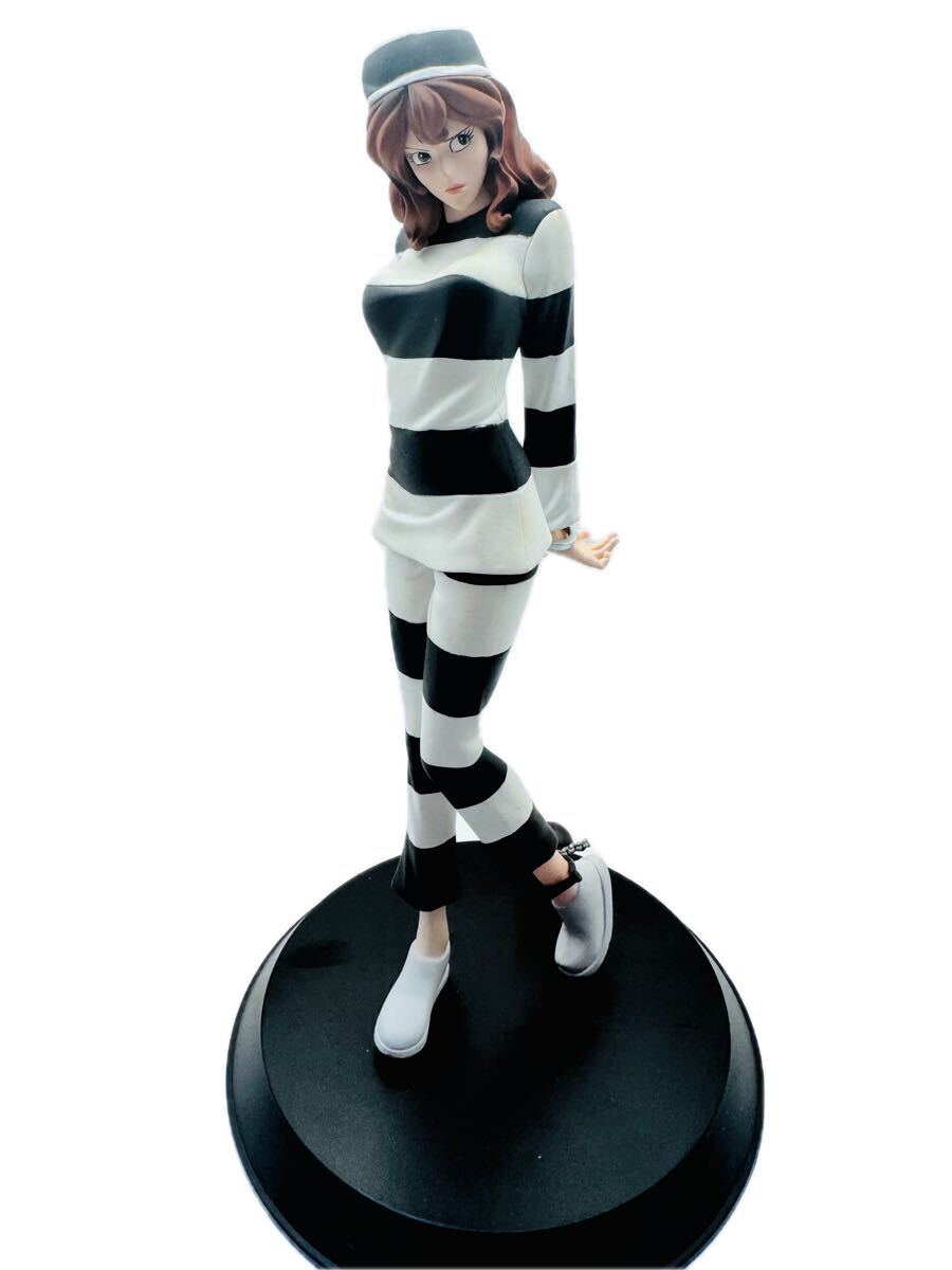 《07》ルパン三世 DX組立式スタイリッシュ 峰不二子 囚人服Ver フィギュア 鎖 足枷 台座付 プライズ 中古品