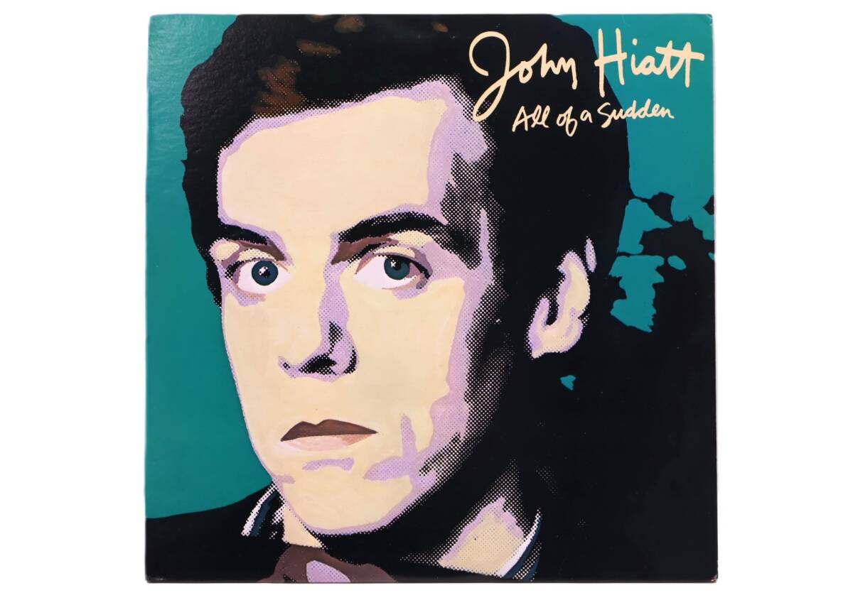 ★回0249 JOHN HIATT ジョン・ハイアット/All of a Sudden オール・オブ・ア・サドゥン レコード LP盤 アナログ盤 同梱可 32509081