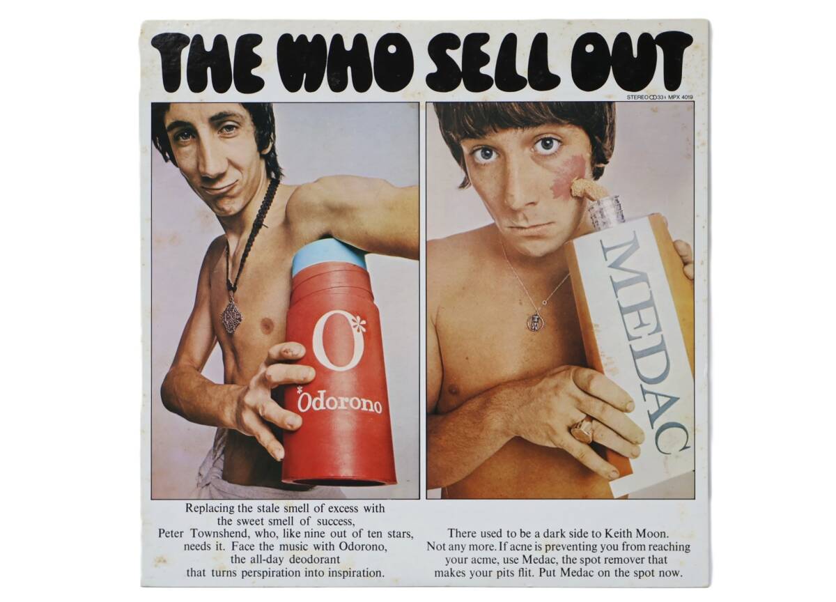 ★回0212 THE WHO ザ・フー/SELL OUT セル・アウト レコード LP盤 アナログ盤 コレクター放出品 同梱可 32509081