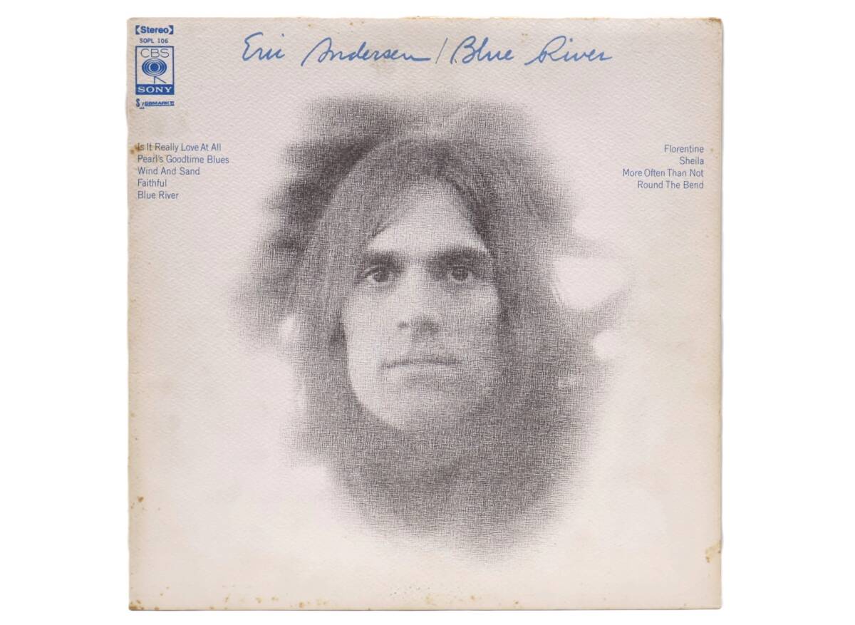 ★回0240 ERIC ANDERSEN エリック・アンダースン/Blue River ブルー・リバー ブルー・リヴァー レコード LP盤 アナログ盤 同梱可 32509081