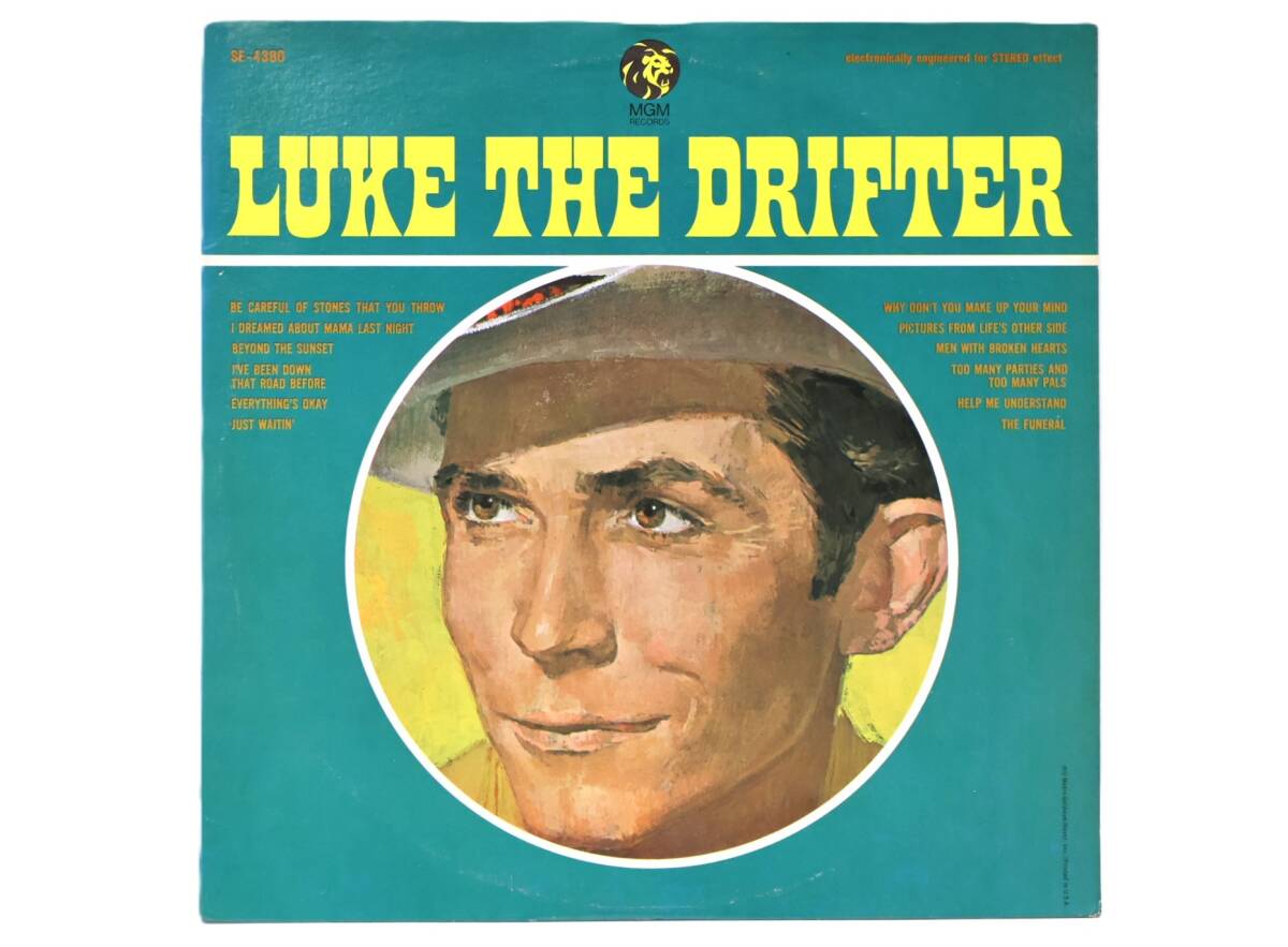 ★回0265 Hank Williams ハンク・ウィリアムス/Movin' On - Luke The Drifter ルーク・ザ・ドリフター レコード LP盤 アナログ盤 32509081