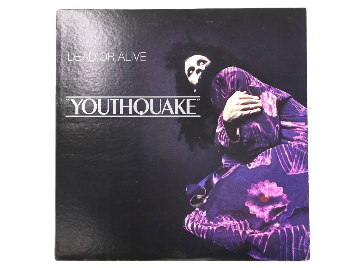 ★回0252 DEAD OR ALIVE デッド・オア・アライヴ/YOUTHQUAKE ユースクエイク レコード LP盤 アナログ盤 コレクター放出品 同梱可 32509081