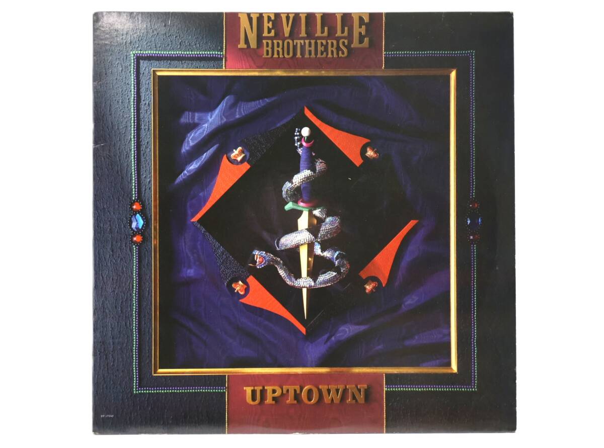★回0276 Neville Brothers ネヴィル・ブラザーズ/Uptown アップタウン レコード LP盤 アナログ盤 コレクター放出品 同梱可 32509081