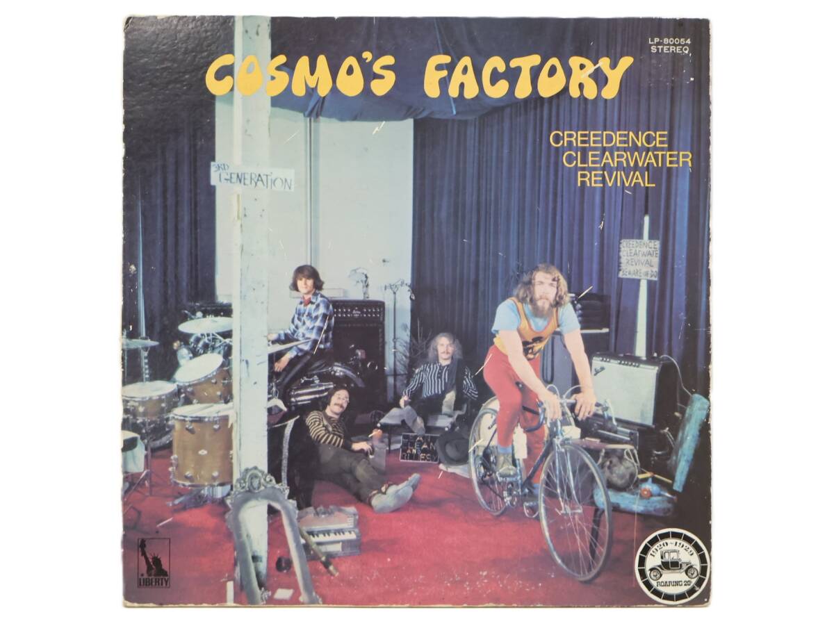 ★回0255 Creedence Clearwater Revival/C.C.R/COSMO'S FACTORY コスモズ・ファクトリー レコード LP盤 アナログ盤 同梱可 32509081
