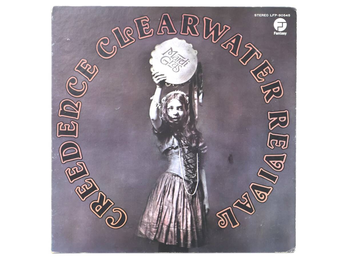 ★回0170 Creedence Clearwater Revival クリーデンス・クリアウォーター・リヴァイヴァル/Mardi Gras マルディグラ レコード LP 32509081