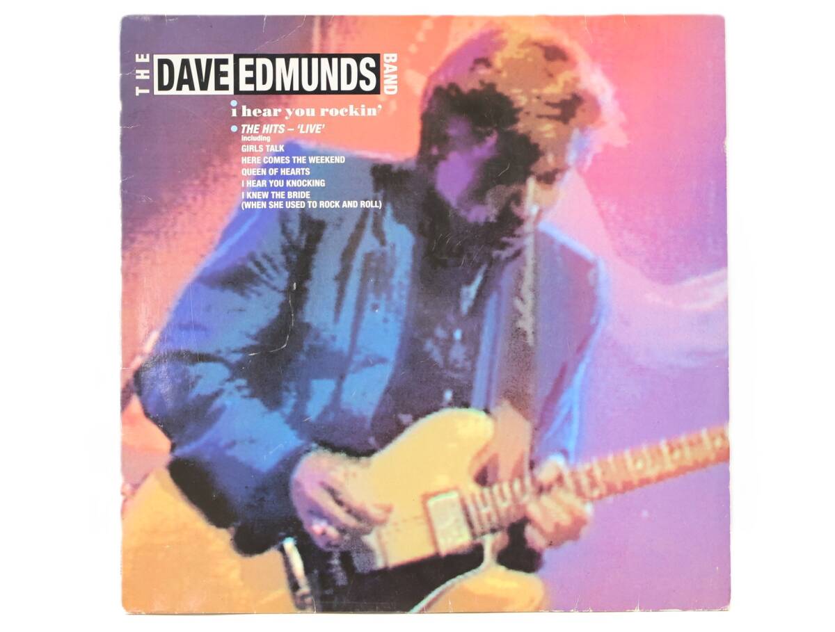 ★回0122 The Dave Edmunds Band デイヴ・エドモンズ・バンド/I hear you rockin' アイ・ヒア・ユー・ロッキン レコード LP盤 32509081