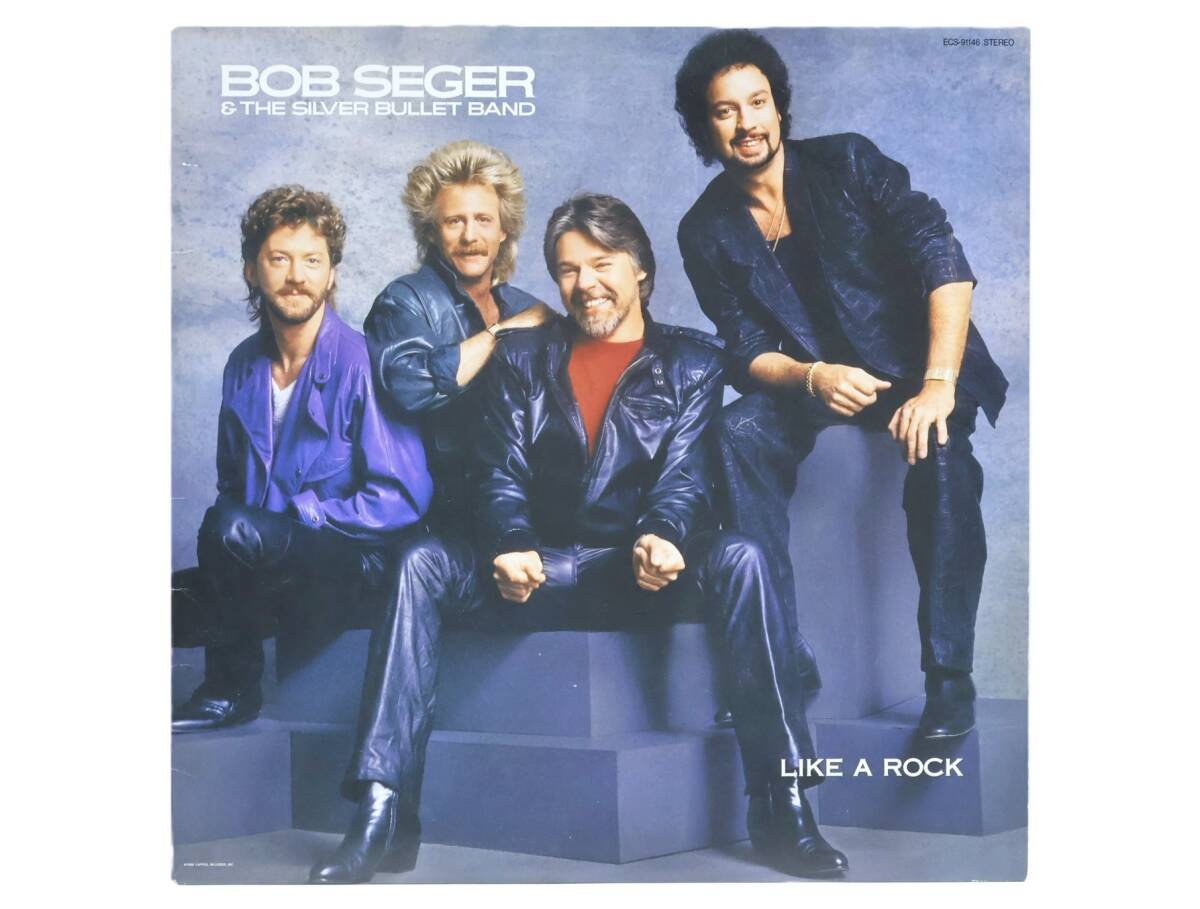 ★回0176 Bob Seger & The Silver Bullet Band ボブ・シーガー&ザ・シルバー・ブレット・バンド/LIKE A ROCK レコード LP盤 32509081