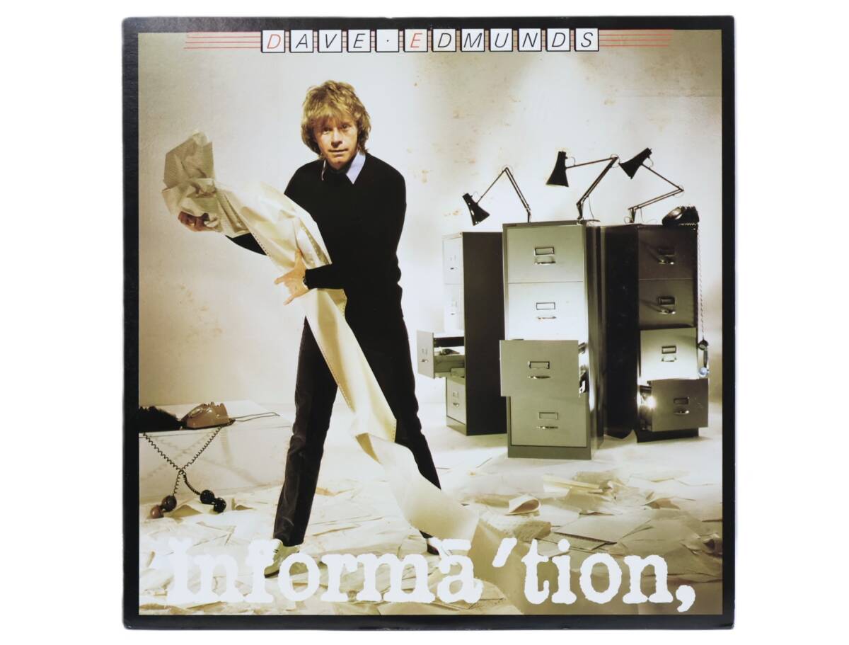 ★回0116 見本盤 Dave Edmunds デイヴ・エドモンズ/INFORMATION 恋のインフォメーション レコード LP盤 アナログ盤 同梱可 32509081