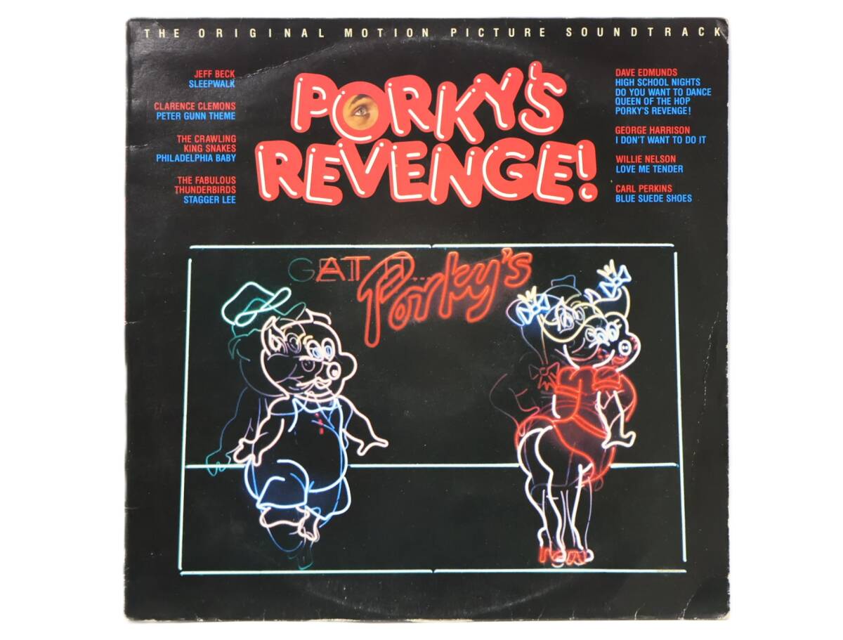 ★回0117 Porky's Revenge! ポーキーズ 最後の反撃! オリジナル・サウンドトラック サントラ レコード LP盤 アナログ盤 同梱可 32509081