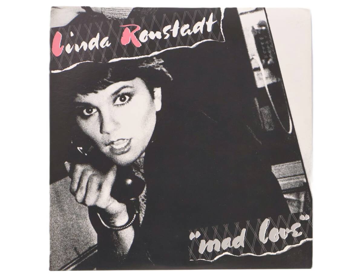 ★回0155 Linda ronstadt リンダ・ロンシュタット/Mad Love 激愛 レコード LP盤 アナログ盤 コレクター放出品 同梱可 32509081