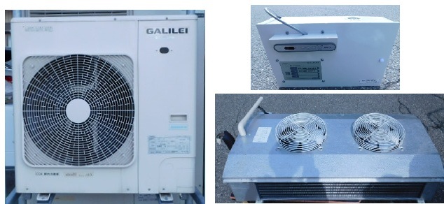 ★小2955 フクシマガリレイ インバータ冷凍機 ACT-020VR3-ZG 三相200V プレハブ 冷蔵庫 JRA耐重塩害仕様 FPC-K1H 業務用