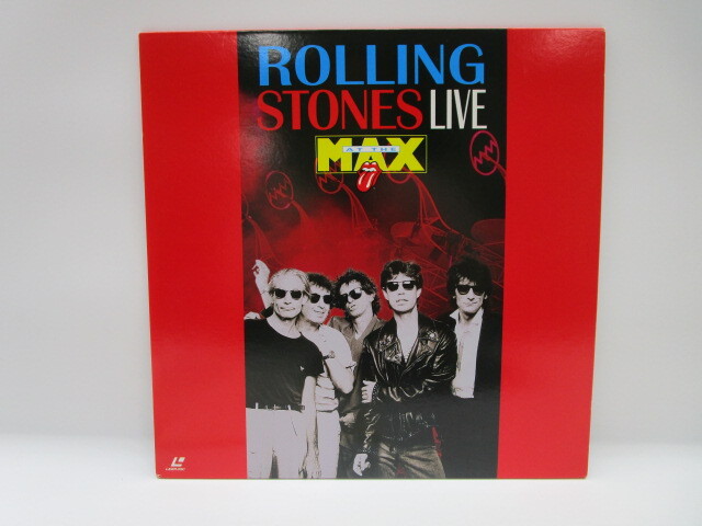 ★井0884 The Rolling Stones/Live At The Max ローリング・ストーンズ LD レーザーディスク コレクター放出品 同梱可 32509081
