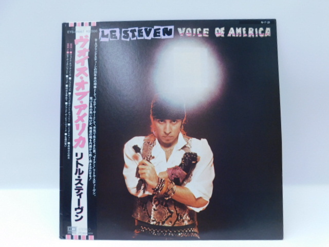 ★小2960 LITTLE STEVEN リトル・スティーヴン スティーヴン・ヴァン・ザント Voice of America ヴォイス・オア・アメリカ LP 帯 32509081