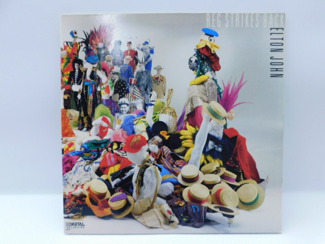 ★小3000 Elton John エルトン・ジョン Reg Strikes Back REG・ストライクス・バック レコード LP コレクター放出品 32509081