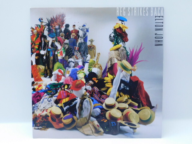 ★小3001 Elton John エルトン・ジョン Reg Strikes Back REG・ストライクス・バック レコード LP コレクター放出品 32509081