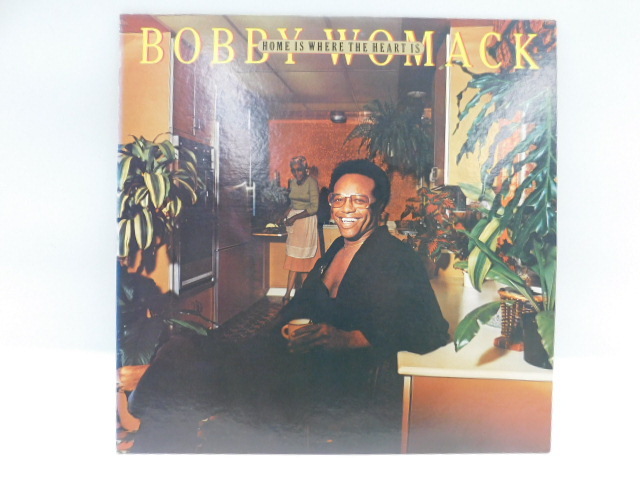 ★小3018 Bobby Womack ボビー・ウーマック Home Is Where the Heart Is 我が魂の故郷 レコード LP コレクター放出品 同梱可 325090801