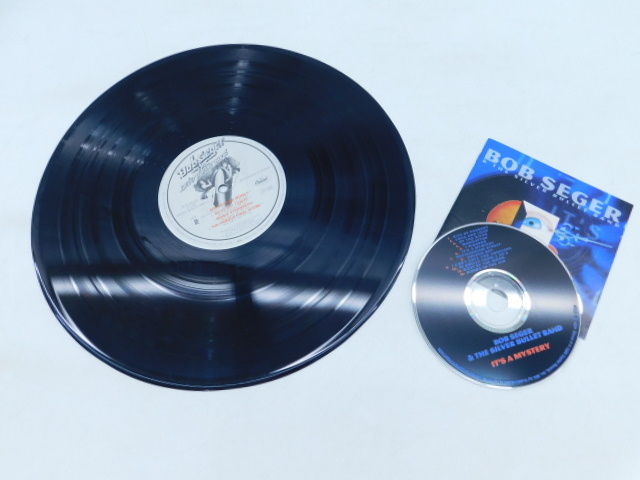 ★小3061 Bob Seger & The Silver Bullet Band ボブシーガー＆ザシルバーバレットバンド Stranger in Town It's a Mystery LP CD 32509081