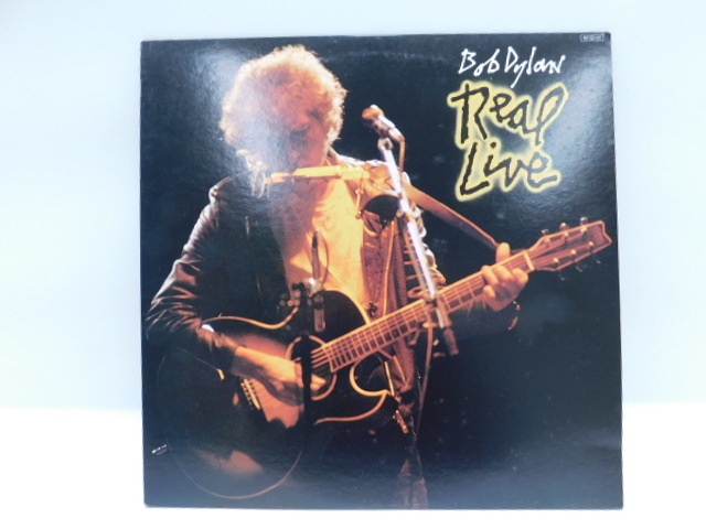 ★小3106 Bob Dylan ボブ・ディラン Real Live リアル・ライヴ リアルライブ レコード LP コレクター放出品 同梱可 32509081