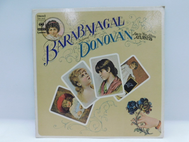 ★小3128 Donovan ドノヴァン Barabajagal バラバジャガ レコード LP コレクター放出品 同梱可 32509081