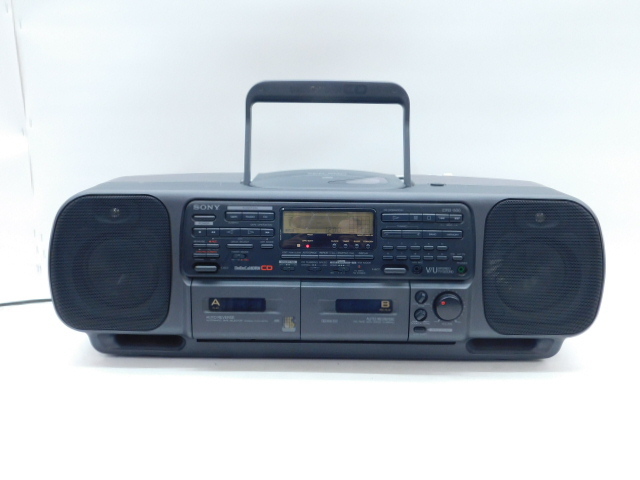 ★小3221 ソニー ラジカセ CFD-500 ステレオCDラジカセ 昭和レトロ SONY ジャンク 92603181