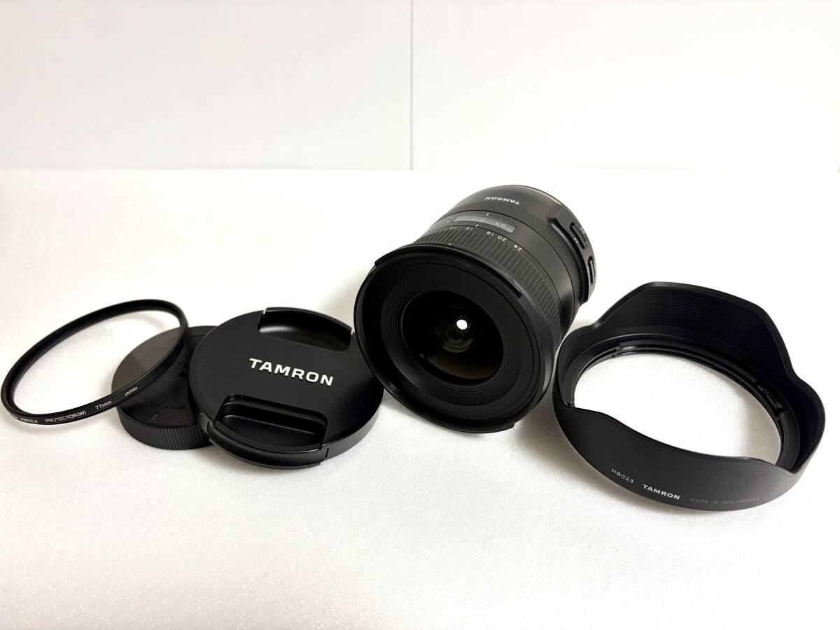【美品】 Tamron タムロン 10-24mm F3.5-4.5 Di II VC HLD canon EF(B023)