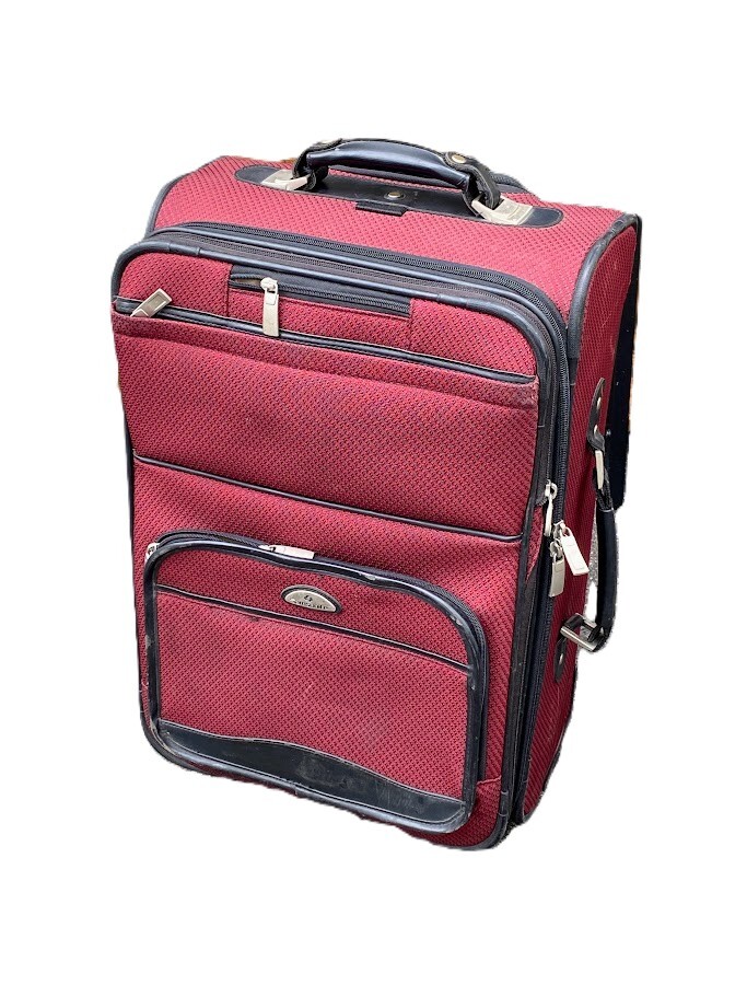 Samsonite サムソナイト スーツケース キャリーバッグ レッド ボルドー 2輪