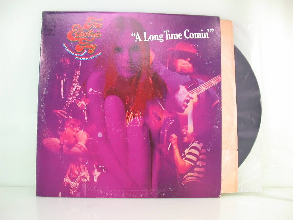 オマケCD付き LPレコード/USA盤 THE ELECTRIC FLAG/A LONG TIME COMIN' エレクトリックフラッグ 1968年 マイクブルームフィールド