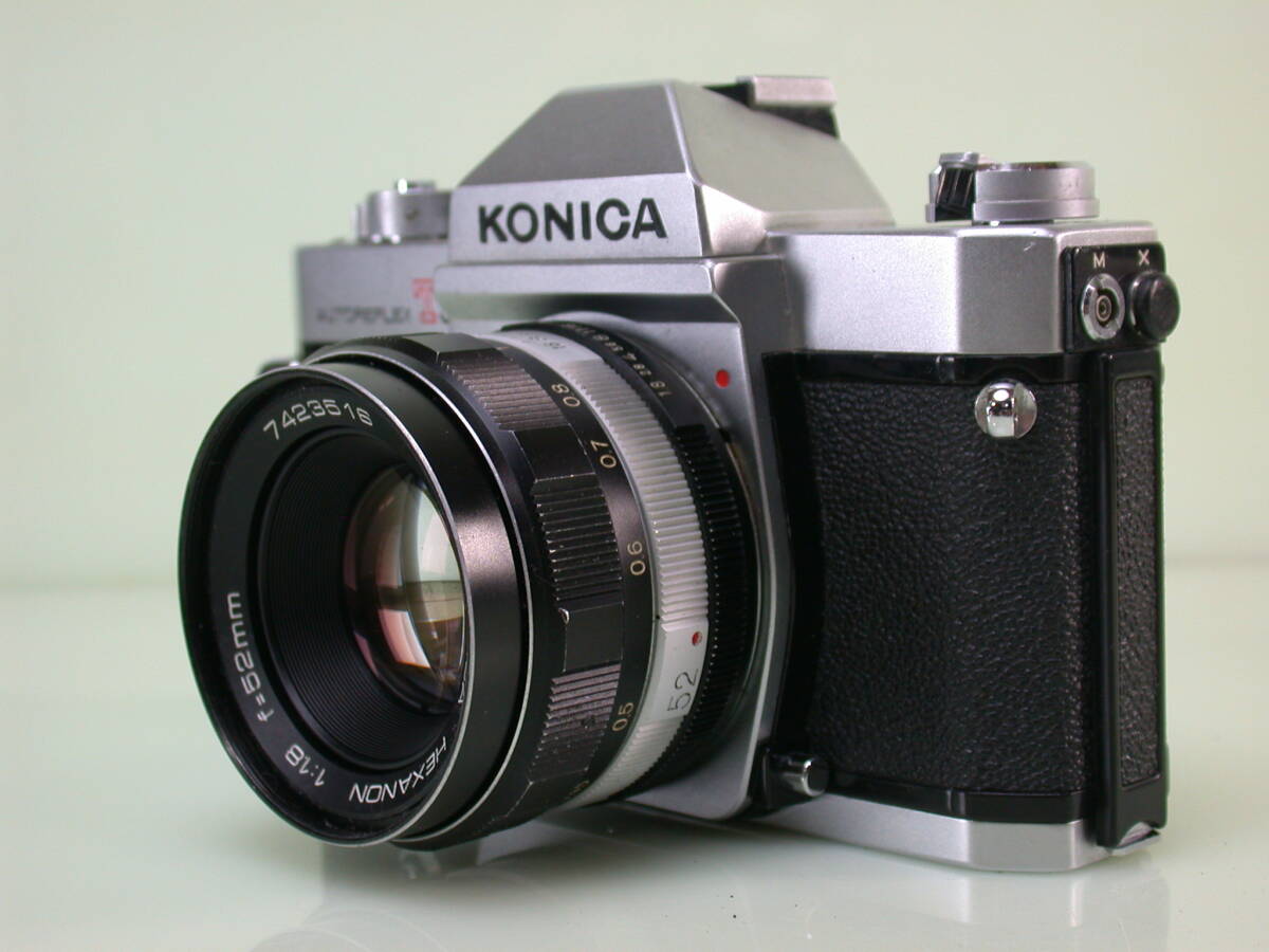 コニカ T3 動作確認済み ヘキサノン52mm1.8付き KONICA HEXANON