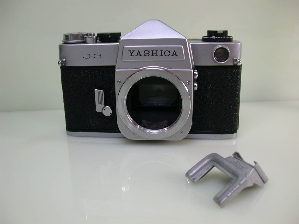 シャッターリボン切れ ヤシカJ-3 パーツ取りに M42マウント