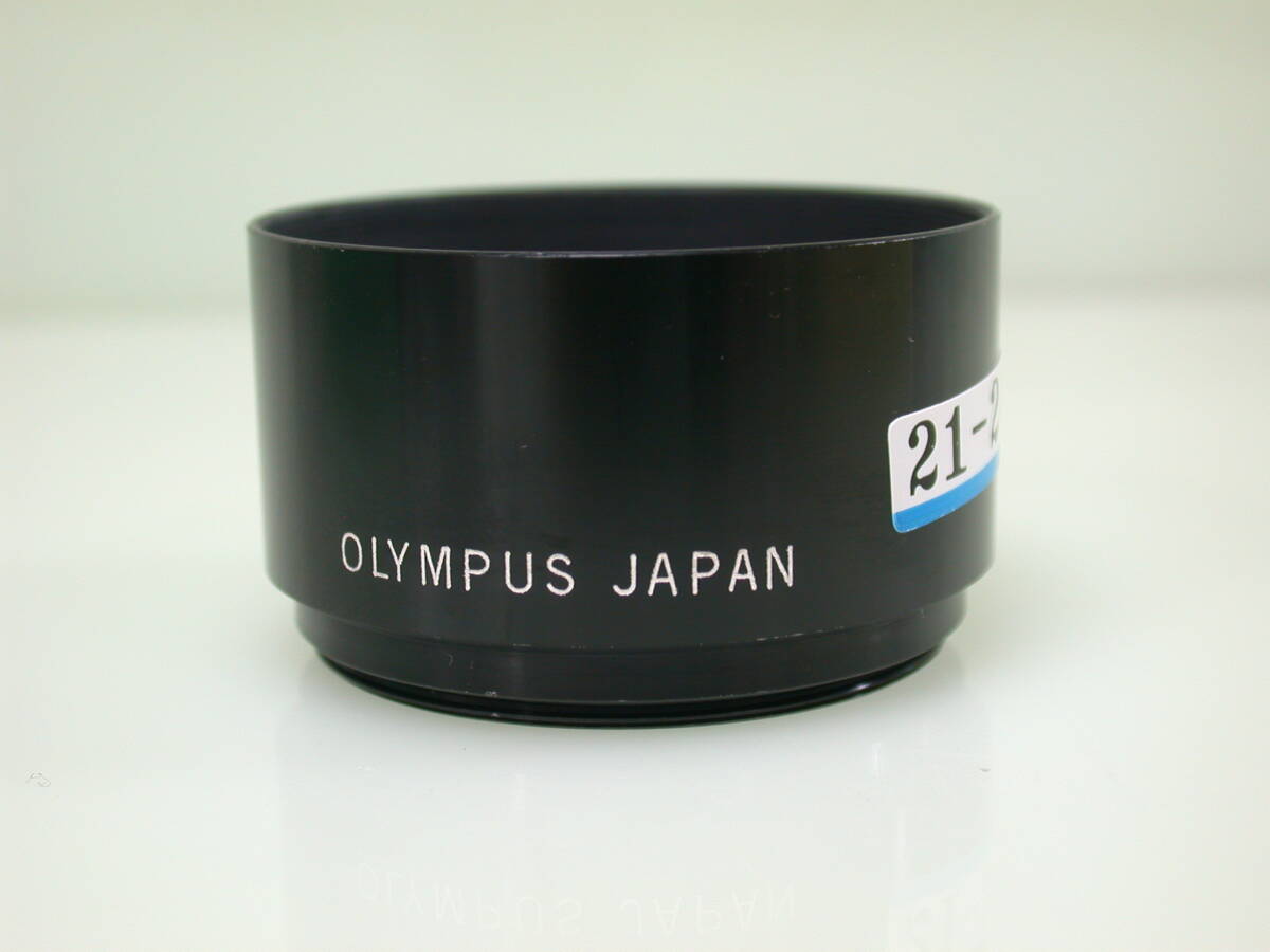 21-24 美品 オリンパス ペンF 100mm3.5用 ねじ込みレンズフード フィルター径43ｍｍ Ｔ-45