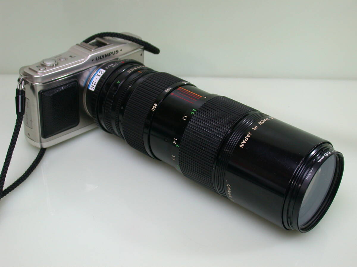 21-26 新品同様/キャノンFDマウント マイクロフォーサーズ マウントアダプター