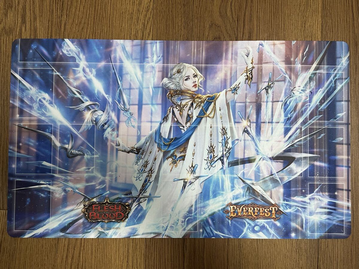 幻術士　Illusionist 白銀の煌めき　Shimmers of Silver プレイマット　flesh and blood