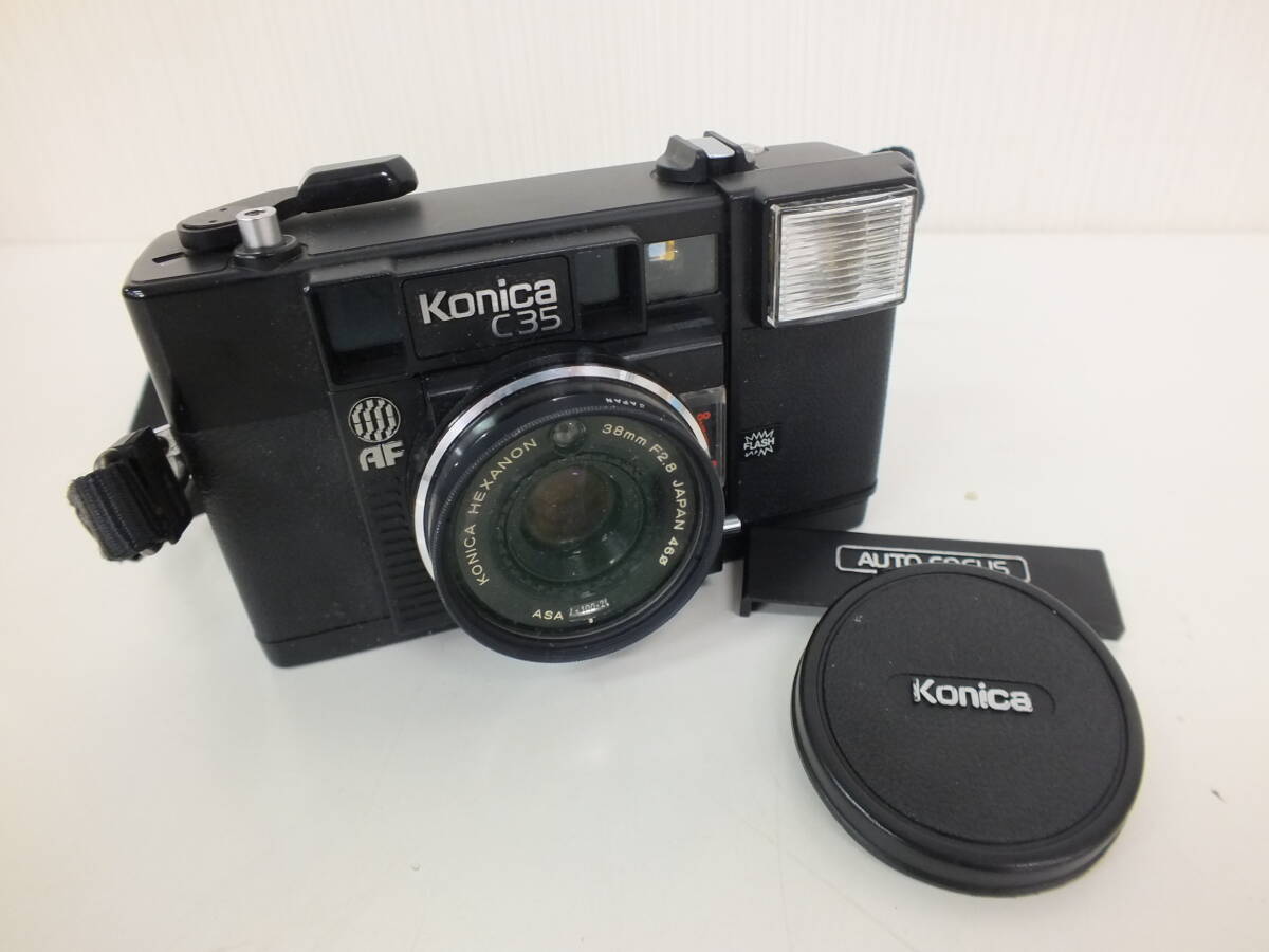 コニカ KONICA C35 AF HEXANON 38mm F2.8 ジャンク 激安1円スタート