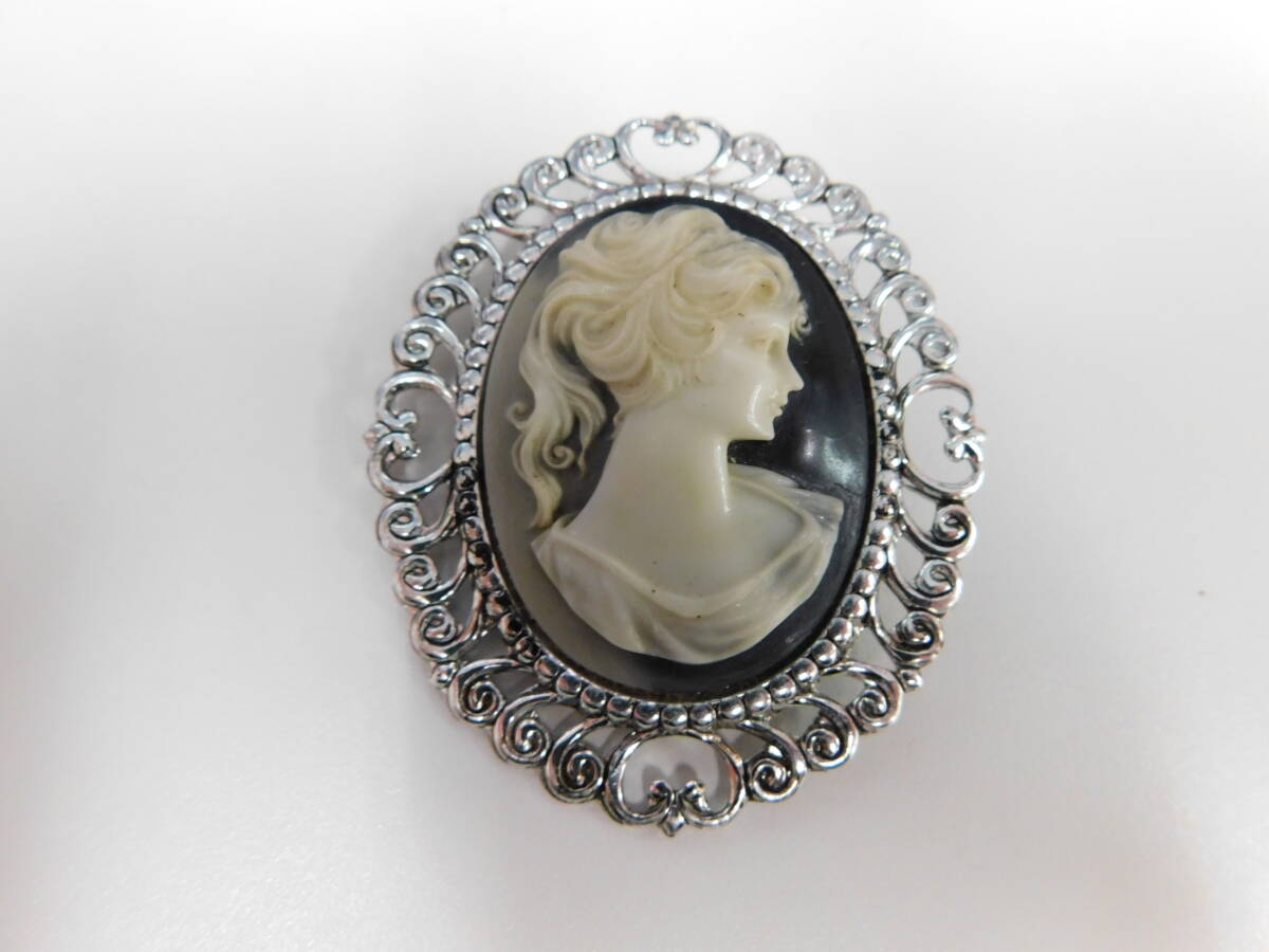 ヴィンテージ カメオ ペンダント ブローチ カメオペンダント カメオブローチ アクセサリー 激安1円スタート