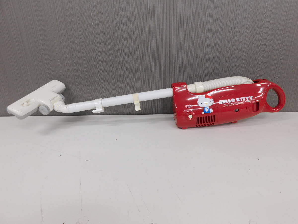 稀少 ハローキティ TOSHIBA スティッククリーナー VC-Z30KT 掃除機 サンリオ ヴィンテージ 動作確認済み 現状品 激安1円スタート